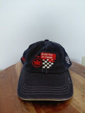 VINTAGE 2001 Grand Prix Air Canada Montreal Racing Navy Blue Hat OS